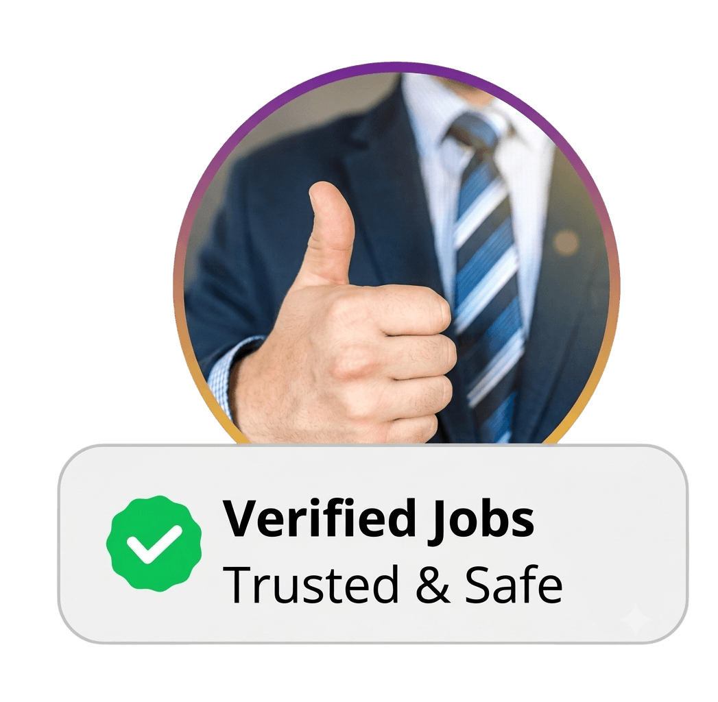Verified Jobs — Trusted & Safe